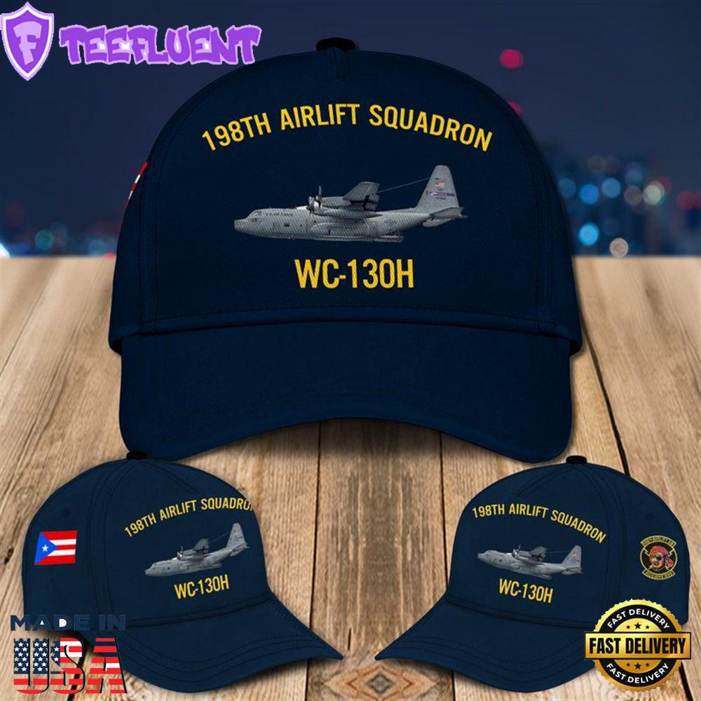 Puerto Rico Air National Guard 198th Airlift Squadron WC-130H Baseball Cap