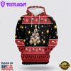 Pug Christmas Tree All Over Print 3D Hoodie