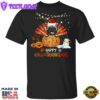 Pug Happy HalloThanksMas Shirt Thanksgiving Shirt Idea For Family Christmas Gift For Pug Lovers