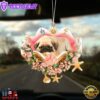 Pug Sleeping In The Seashell Ornament, Gift For Christmas