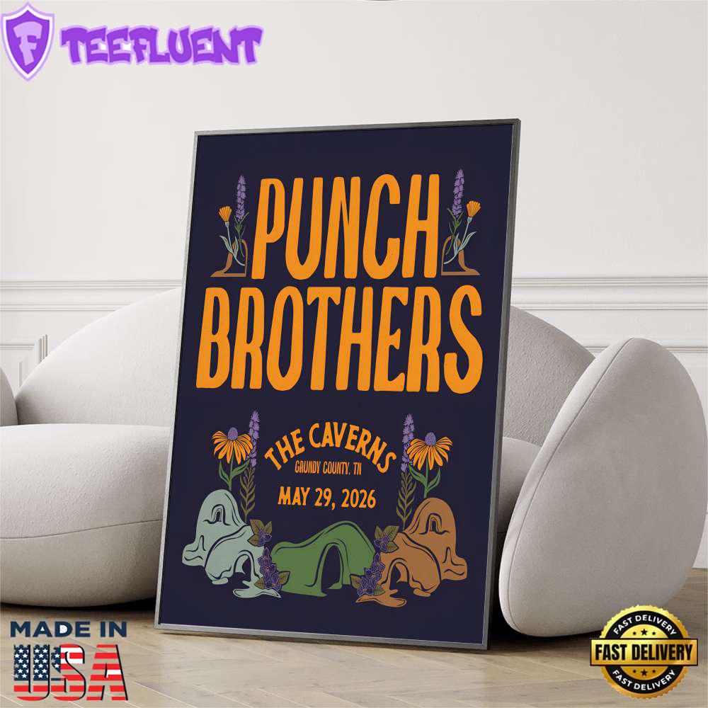 Punch Brothers At The Caverns On May 29 2026 Poster