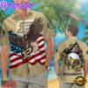 Purdue Boilermakers Eagle US Flag Hawaiian Shirt