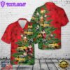 Queensland Rural Fire Service Fleet Christmas Hawaiian Shirt