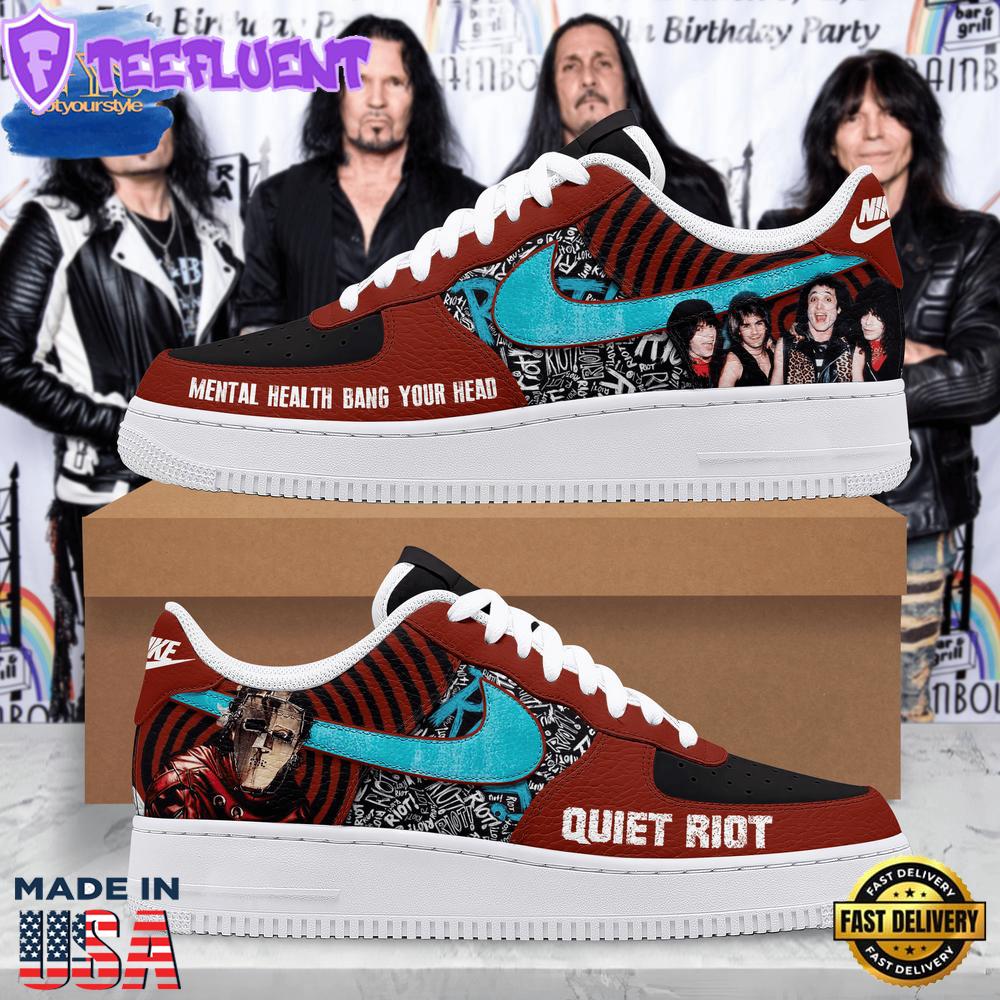 Quiet Riot Metal Health Bang Your Head Limited Edition Air Force 1