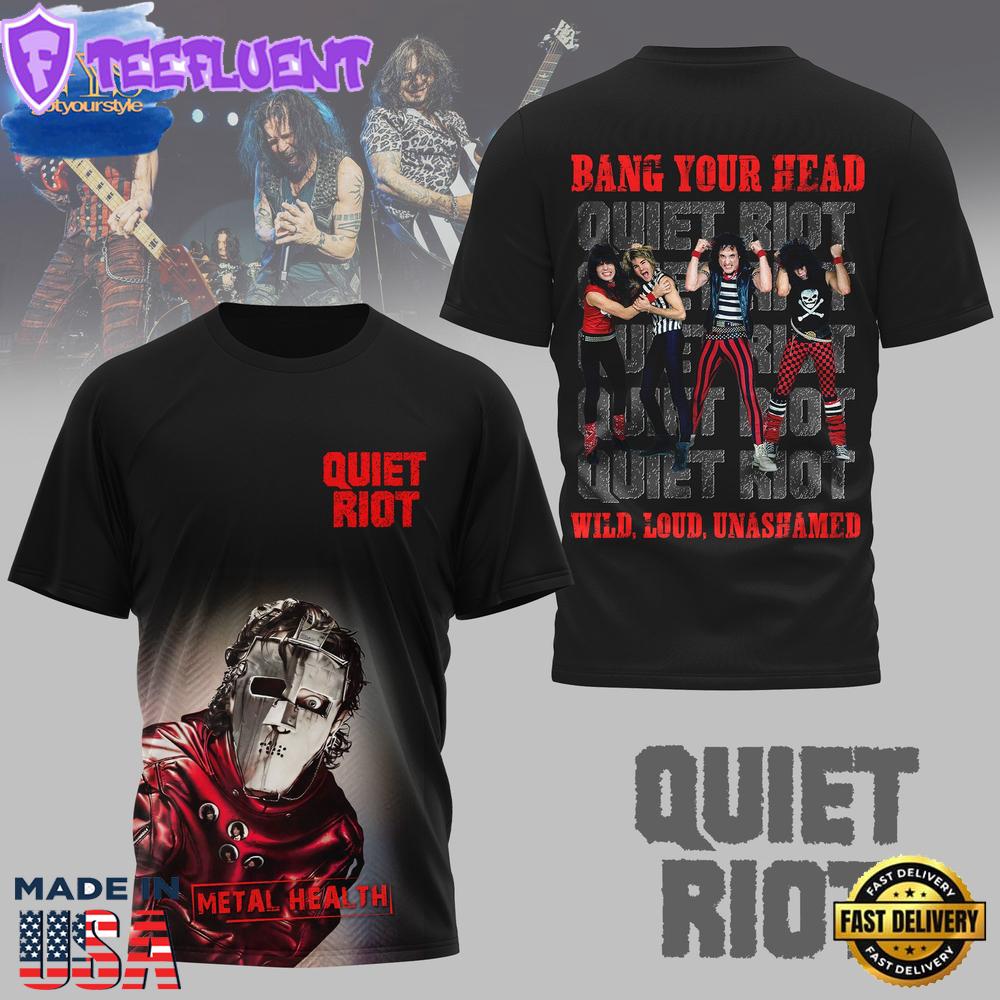 Quiet Riot Metal Health Limited Edition T-Shirt