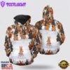 Rabbit Christmas All Over Print 3D Hoodie