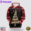 Rabbit Pine Christmas All Over Print 3D Hoodie
