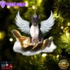 Rat Terrier On The Hands Of Jesus Ornament, Gift For Christmas