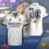 Real Madrid CF Short Sleeve Dress Shirt For Man And Women