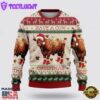 Red Angus Cows Funny Ugly Christmas Sweater