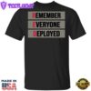 Remember Everyone Deployed T-Shirt Red Friday Shirts Military Outfit Thanksgiving Gifts