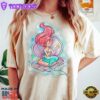 Retro Ariel Little Mermaid T-Shirt Disney Princess Tee Magic Kingdom Vacation Shirt Disneyland
