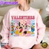 Retro Mickey Minnie Character Disney Valentine Day T-Shirt Lovely Unique Gift Gift Summer 3 Retro Mickey Minnie Character Disney Valentine Day T-Shirt Lovely Unique Gift