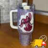 Rhinestone Bling Stitch Angel Cartoon Custom Stanley Quencher 40oz Stainless Steel Tumbler With Handle
