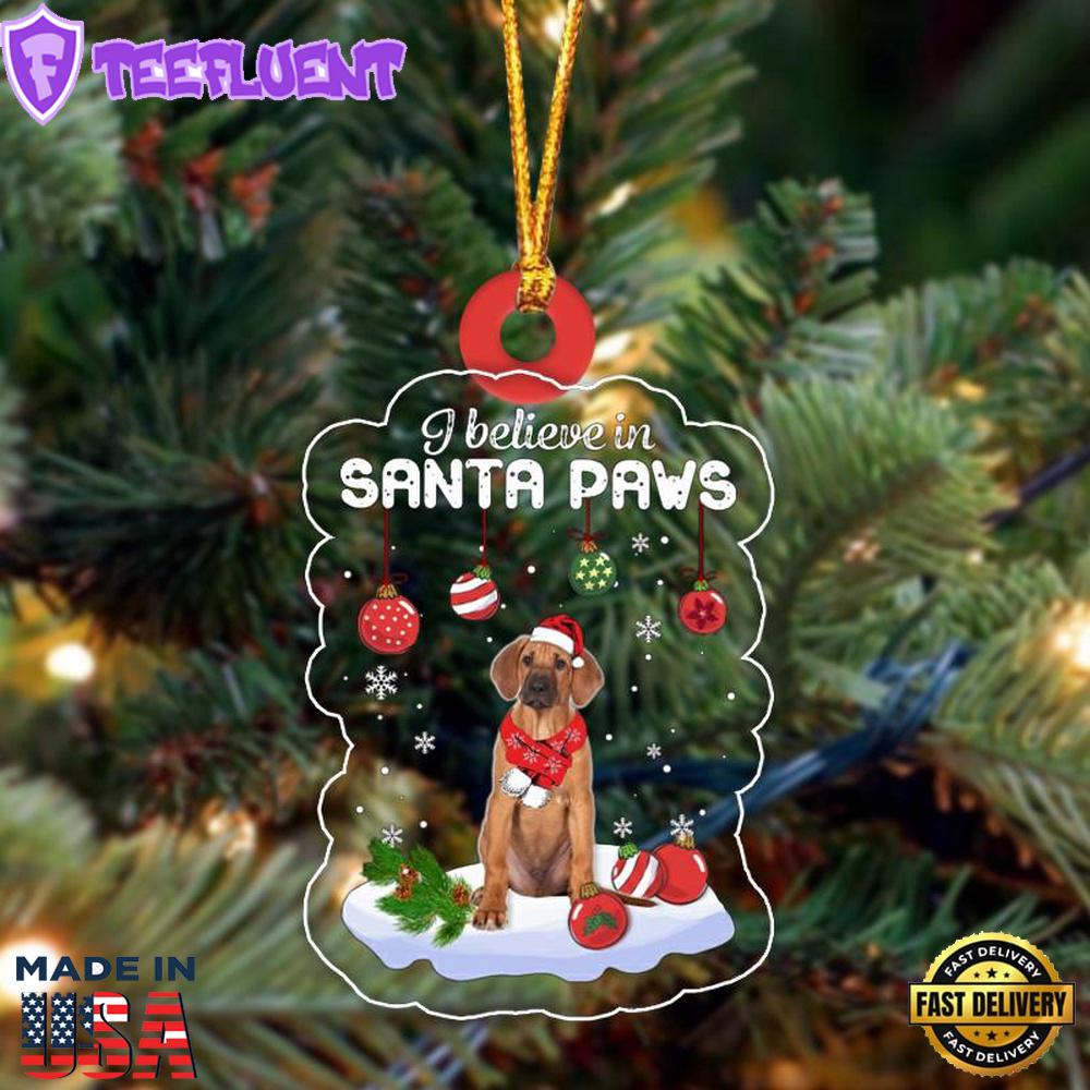 Rhodesian Ridgeback Christmas Ornament, Gift For Christmas