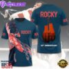 Rocky Balboa 50th Anniversary 3D Graphic T-Shirt 2026 – Classic Movie Apparel