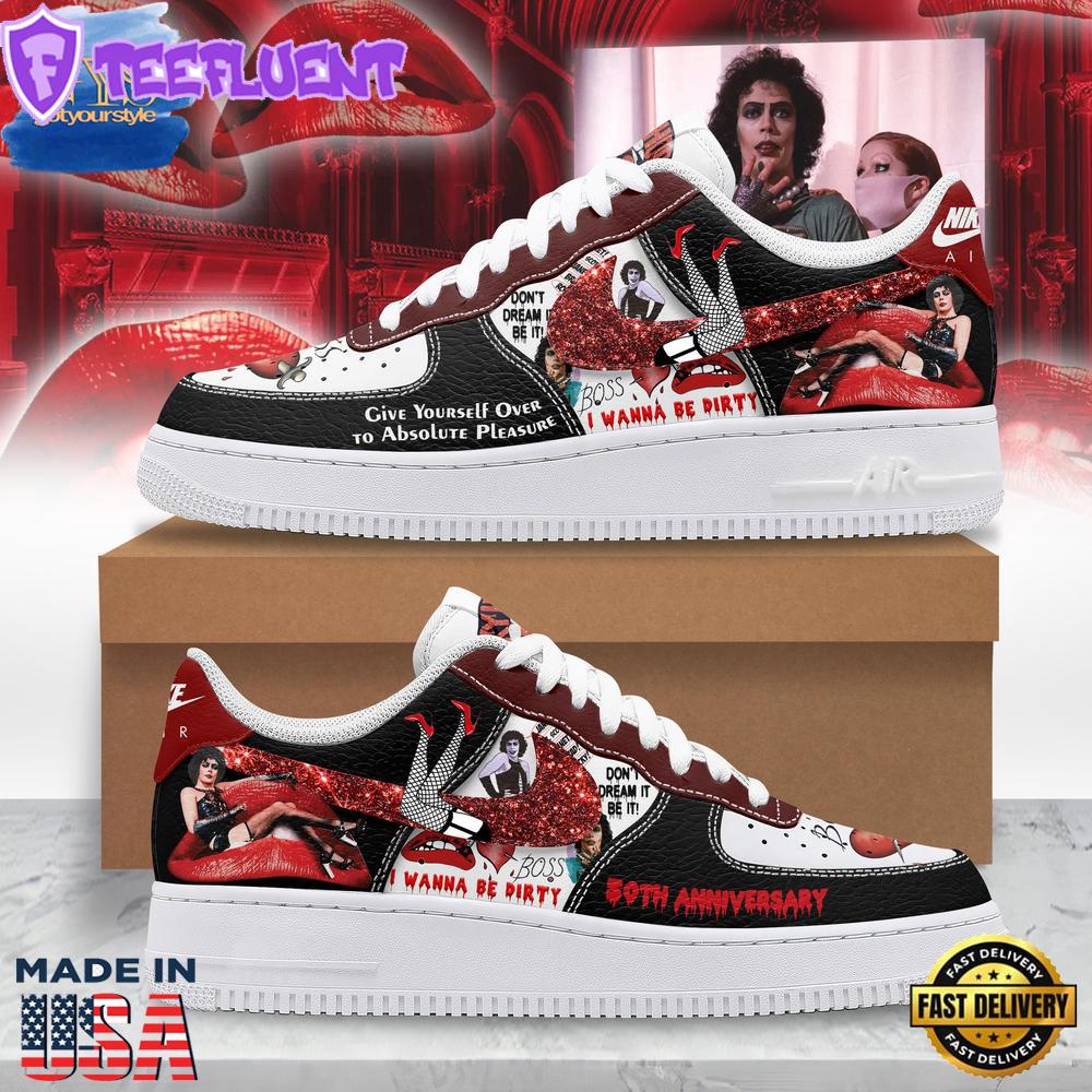 Rocky Horror Picture Show 50th Anniversary Limited Edition Air Force 1