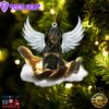 Rottweiler 2 On The Hands Of Jesus Ornament, Gift For Christmas