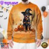 Rottweiler Dog In Spooky Autumn Halloween 3D Shirt