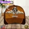 Saint Bernard Dog Daisy Flower Garden 3D Cap