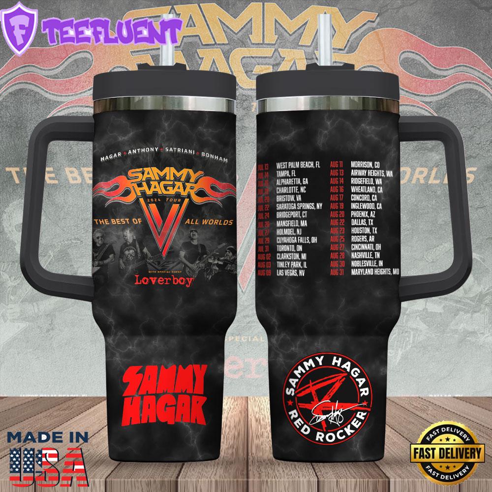 Sammy Hagar 40oz Stanley Tumbler