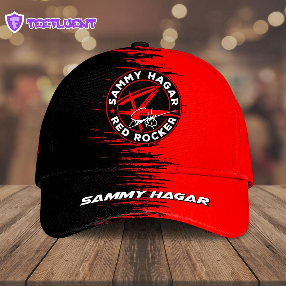Sammy Hagar Red Rocker All Over Print Classic Caps