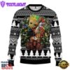 San Diego Chargers Groot Hug Christmas Ugly Sweater Sport For Fan