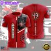 San Francisco 49ers Football All Over Print T-Shirt