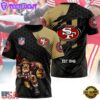 San Francisco 49ers Mascot All Over Print T-Shirt For Fans