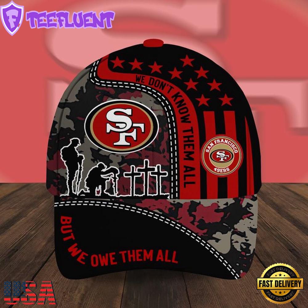 San Francisco 49ers Memorial Day NFL Team Baseball Cap