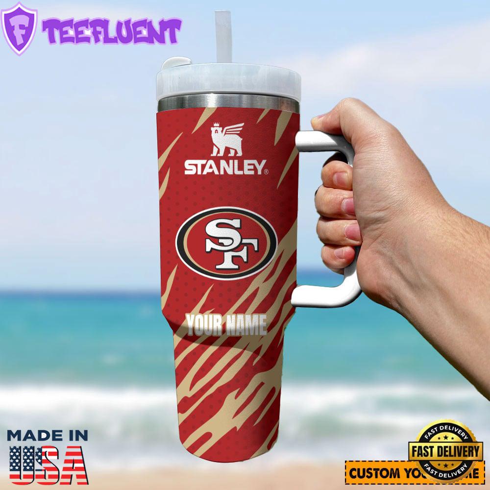 San Francisco 49ers NFL Custom Stanley Quencher 40oz