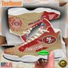 San Francisco 49ers NFL Personalized Jordan 13 Shoes
