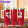 San Francisco 49ers NFL Sports Custom Stanley Quencher 40oz Stainless Steel Tumbler With Handle