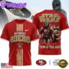 San Francisco 49ers NFL This Is The Way Star Wars 3D T-Shirt For Fans