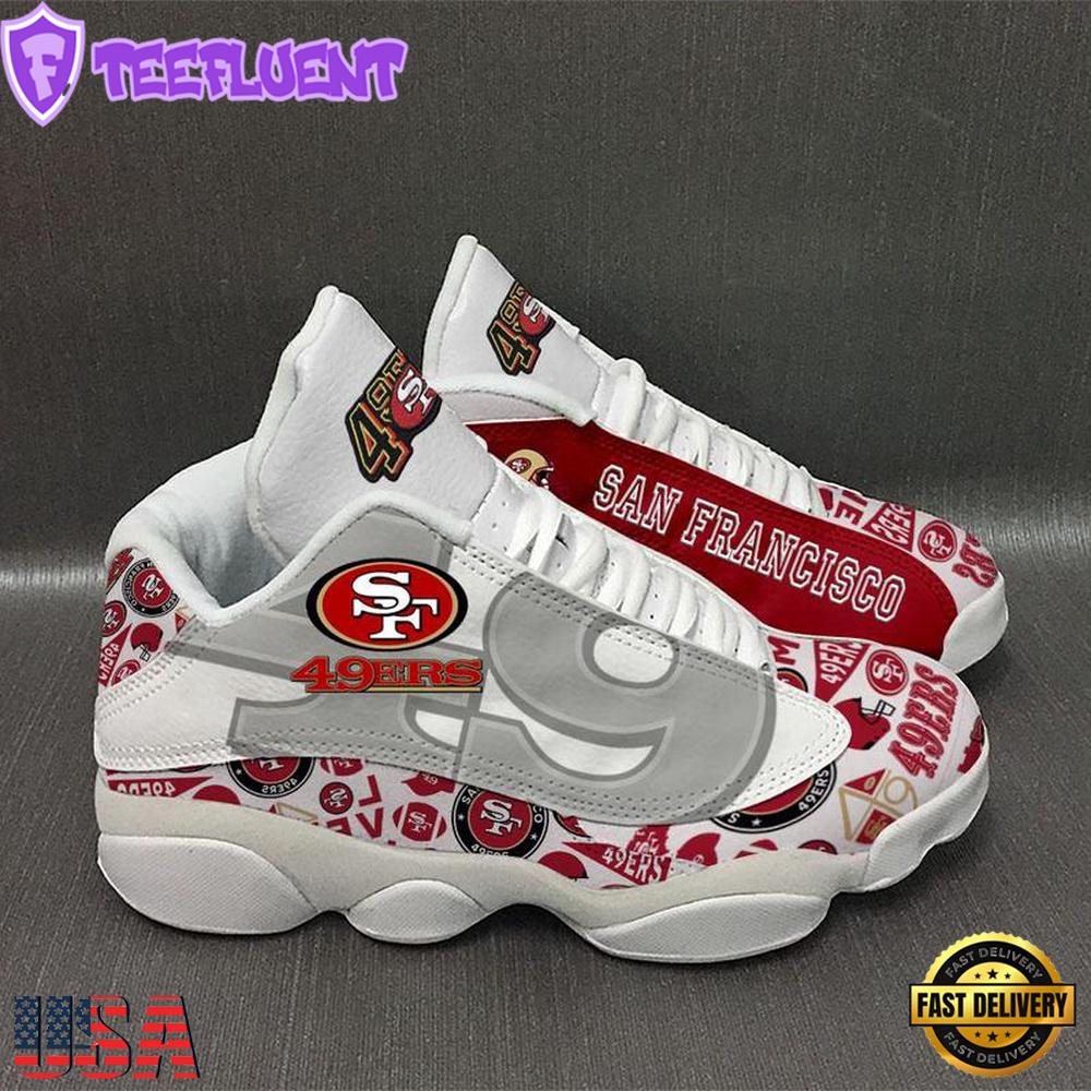 San Francisco 49Ers NFL Ver 2 Air Jordan 13 Sneaker - Gift For Fans