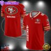 San Francisco 49ers Personalized V-neck Football Jersey Sport Gifts For Fan AZCVFJ001
