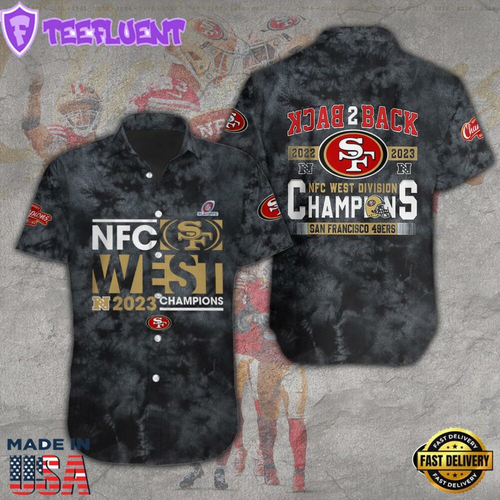 San Francisco 49ers Short Sleeve Dress Shirt For Man And Women