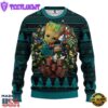 San Jose Sharks Groot Hug Christmas Ugly Sweater Sport For Fan