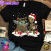 Santa Baby Yoda And Baby Groot Friends Merry Christmas Shirt Gift Xmas 2 Santa Baby Yoda And Baby Groot Friends Merry Christmas Shirt