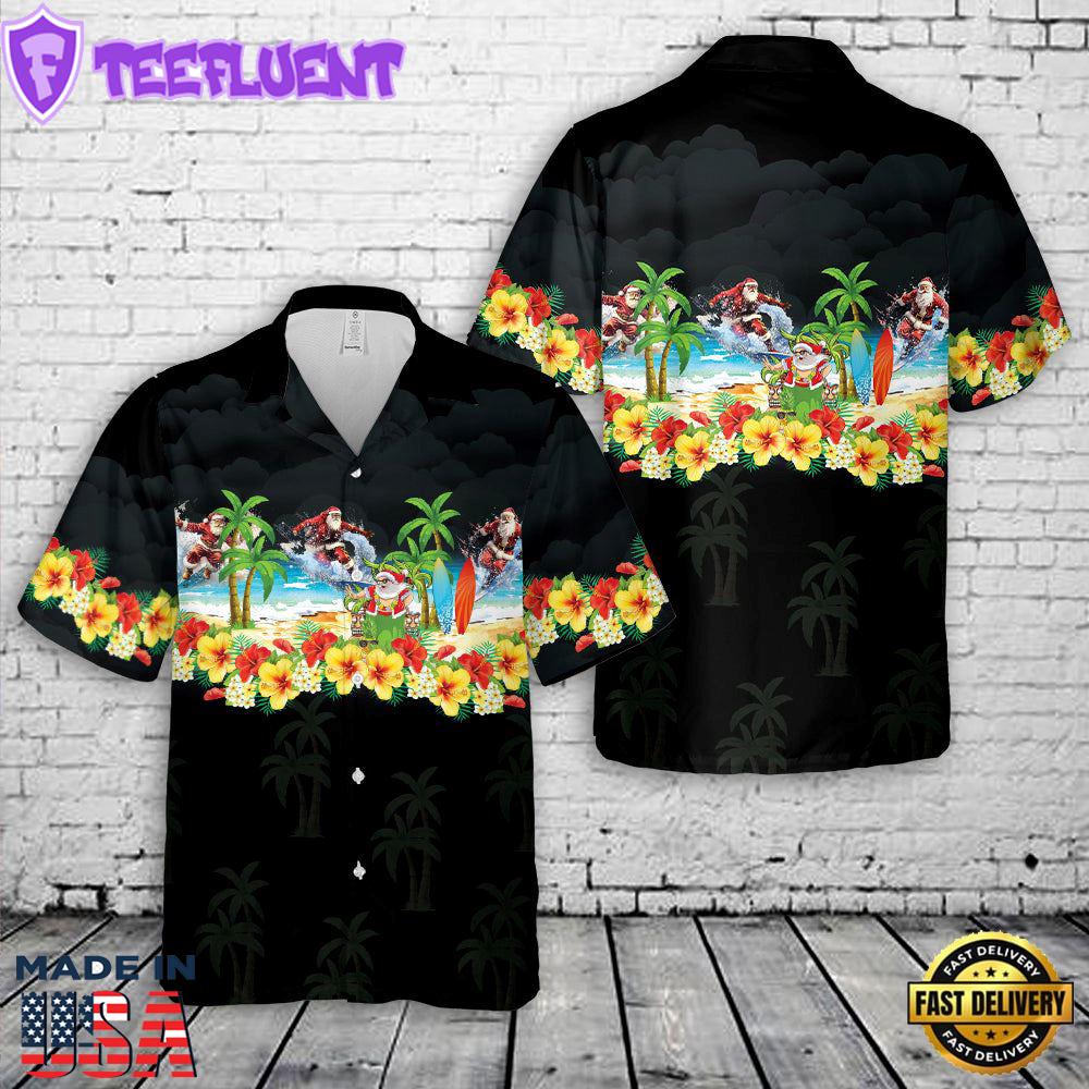 Santa Christmas Hawaiian Shirt
