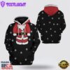 Santa Claus Christmas 1 All Over Print 3D Hoodie