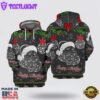 Santa Claus Merry Christmas 2 All Over Print 3D Hoodie