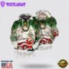 Santa Claus Merry Christmas 4 All Over Print 3D Hoodie