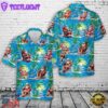 Santa Claus on Holidays Christmas Hawaiian Shirt
