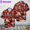 Santa Playing Darts Christmas Hawaiian Shirt