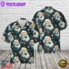 Santa Seamless Laughing Santa Claus Christmas Hawaiian Shirt