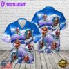Santa Skiing Christmas Hawaiian Shirt