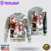 Santa & Snowmans Ugly Christmas Sweater For Men And Women