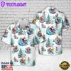 Santa Surfing Tropical Christmas Hawaiian Shirt