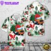 Santa Waste Management Garbage Truck Christmas Hawaiian Shirt